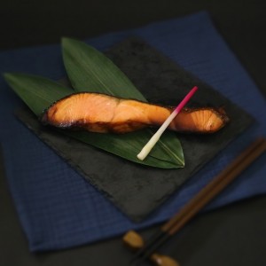 ⑤銀鮭西京焼