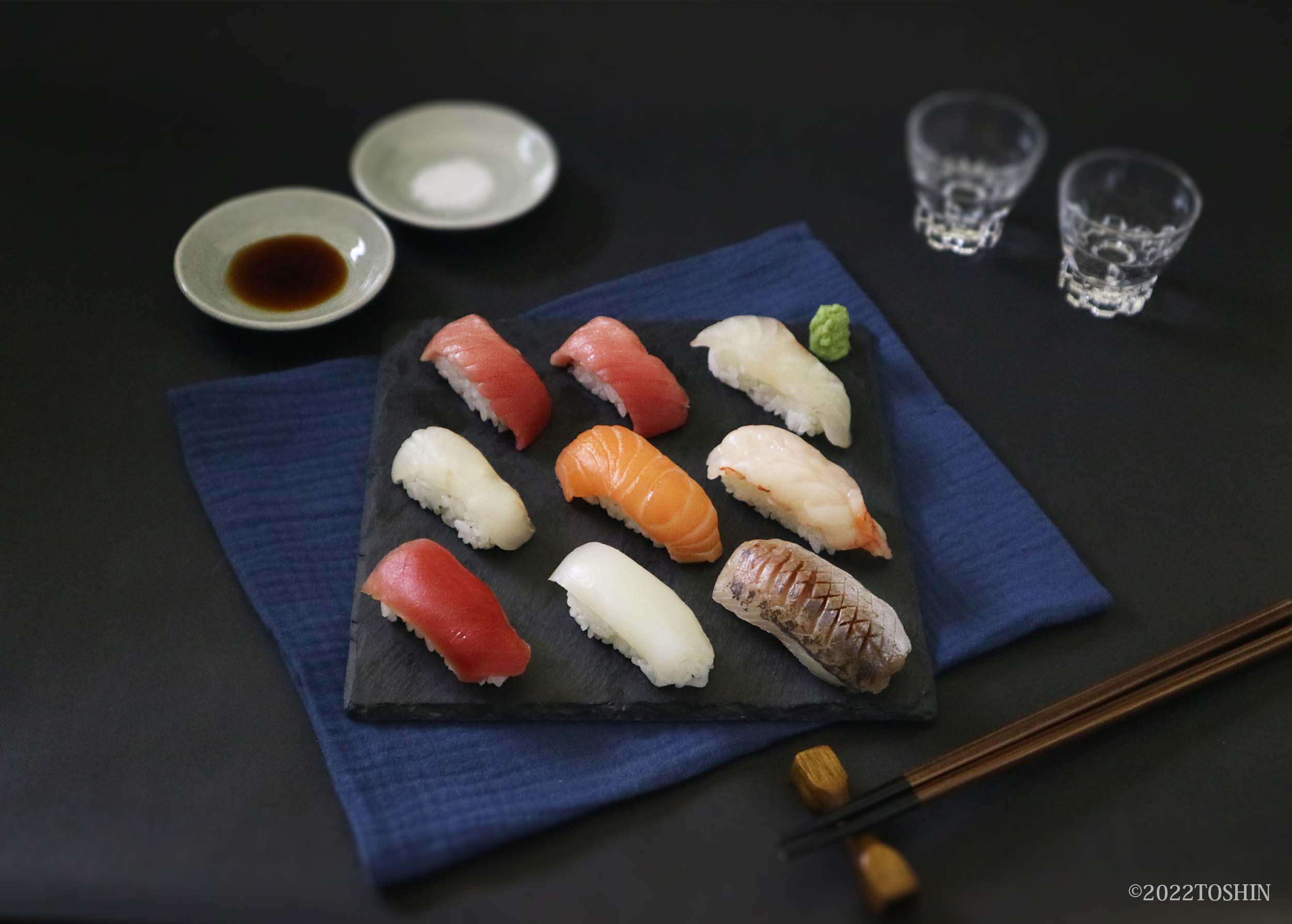 ⑧寿司種セット